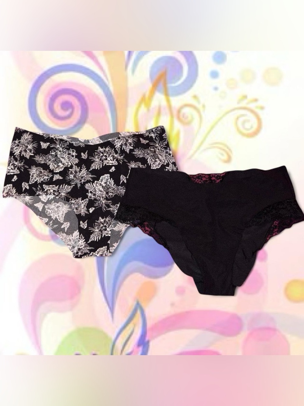 BNWT 2023/24 victoria’s secret seamless cheeky panty bundle, sz xl